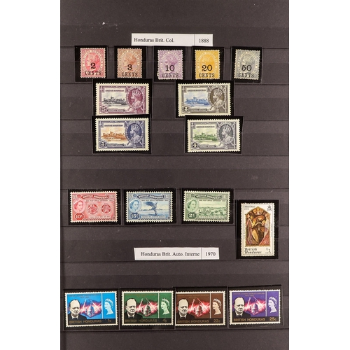 98 - NORTH & SOUTH AMERICAS COLLECTION of around 1500 stamps in 3 albums with a 19th Century to 2000's co... 