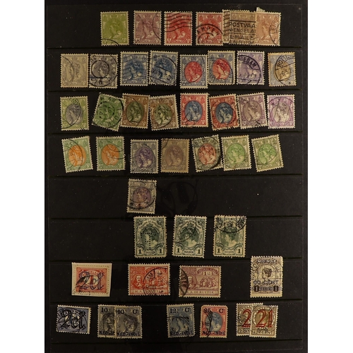 996 - NETHERLANDS CARTON of chiefly used stamps in albums, stock books, on stock cards, loose pages, a sho... 