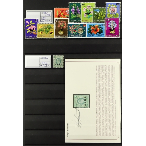 30 - SELECTED SETS AND ITEMS, CAT £100,000+ A powerful accumulation of sets, high / top values, stamps wi... 