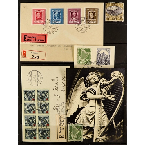 62 - MUSIC ON STAMPS A somewhat haphazard topical collection of never hinged mint & used stamps, mini-she... 