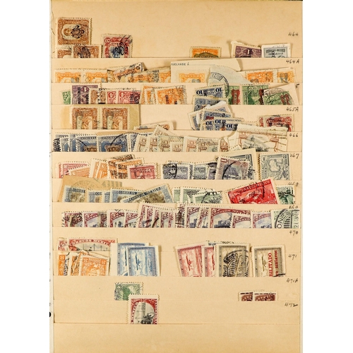 1000 - MEXICO ACCUMULATION IN LARGE BOX an extensive holding of mint / never hinged mint & used stamps in a... 