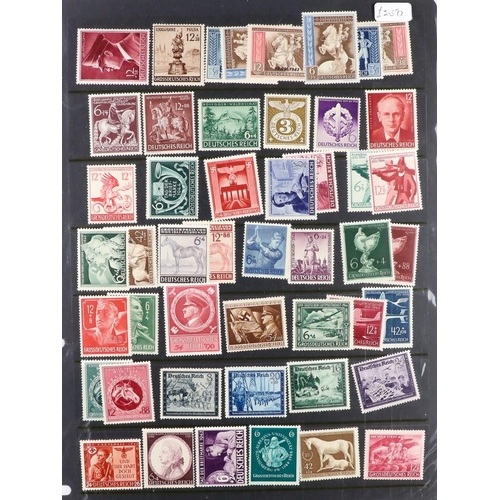 109 - WORLD ON PAGES All periods mint (many never hinged) and used stamps on various pages in four cartons... 