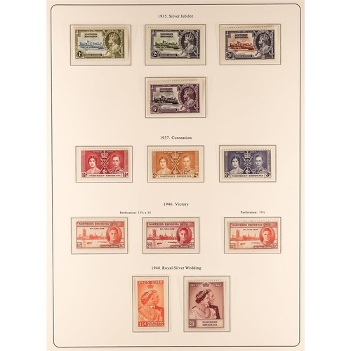 1116 - NORTHERN RHODESIA 1925 - 1963 COLLECTION of mint & used stamps, note 1925-29 values to 10s (this wit... 