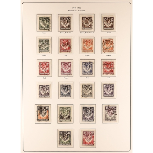 1116 - NORTHERN RHODESIA 1925 - 1963 COLLECTION of mint & used stamps, note 1925-29 values to 10s (this wit... 