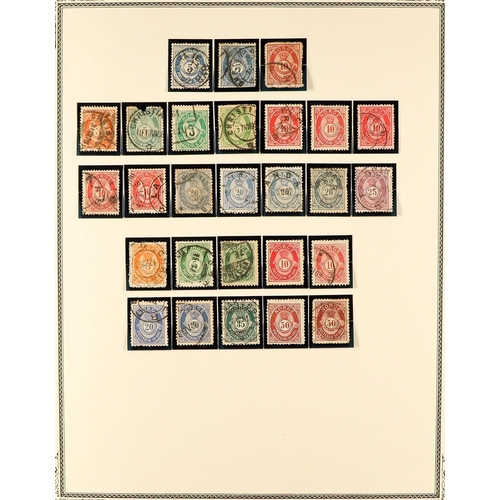 1118 - NORWAY 1855 - 1988 COLLECTION of stamps in Scott Specialty album (pages to 2002) of mint / never hin... 