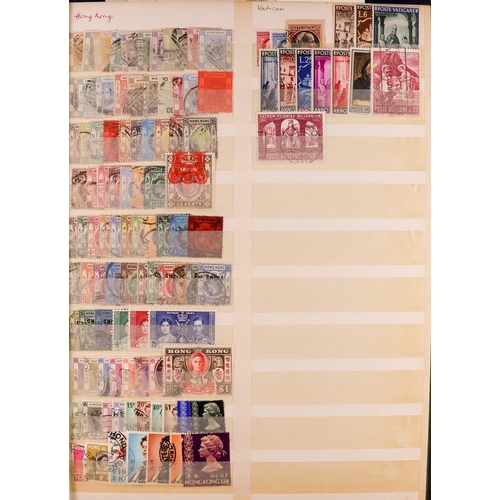 112 - COLLECTOR'S ESTATE IN TWO CARTONS All periods mint & used stamps in 30+ stockbooks & binders, includ... 