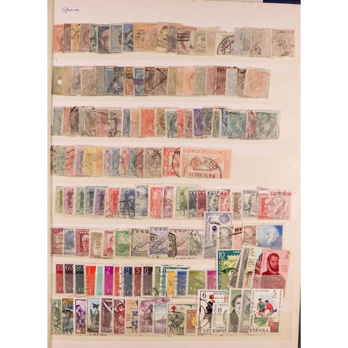 112 - COLLECTOR'S ESTATE IN TWO CARTONS All periods mint & used stamps in 30+ stockbooks & binders, includ... 