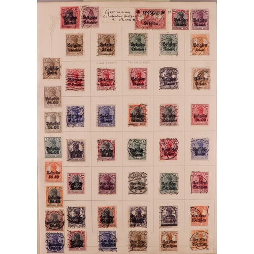 112 - COLLECTOR'S ESTATE IN TWO CARTONS All periods mint & used stamps in 30+ stockbooks & binders, includ... 