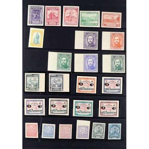 1149 - PARAGUAY 1879 - 1980s ESTATE BOX. A range of mint and used stamps which includes 1879 10r complete s... 