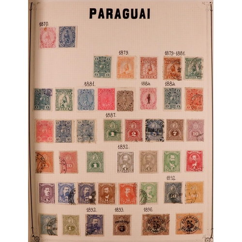 1149 - PARAGUAY 1879 - 1980s ESTATE BOX. A range of mint and used stamps which includes 1879 10r complete s... 