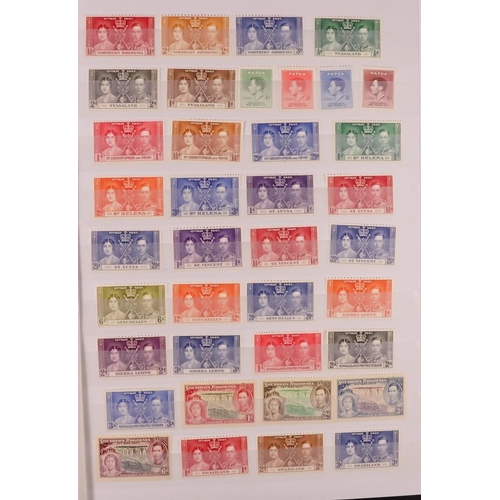 115 - WORLD RANGES in two stockbooks, includes Great Britain QV covers incl pre-stamp mail, 1911-13 2s6d m... 