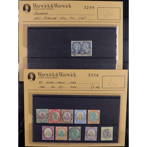 115 - WORLD RANGES in two stockbooks, includes Great Britain QV covers incl pre-stamp mail, 1911-13 2s6d m... 