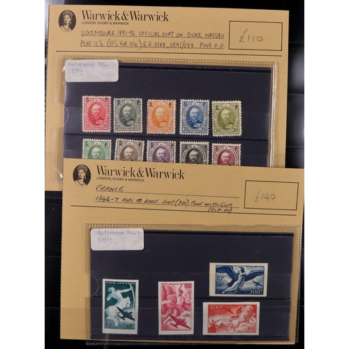 115 - WORLD RANGES in two stockbooks, includes Great Britain QV covers incl pre-stamp mail, 1911-13 2s6d m... 