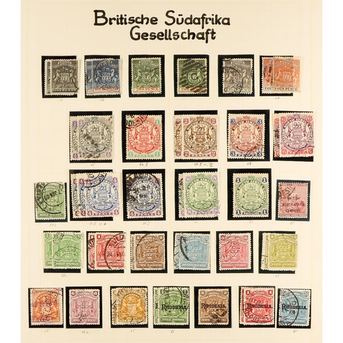 117 - 'THE RHODESIAS' 1892 - 1970 COLLECTION of mint & used (sometimes both) stamps, includes Rhodesia, So... 