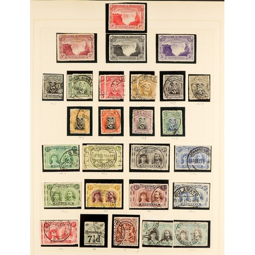 117 - 'THE RHODESIAS' 1892 - 1970 COLLECTION of mint & used (sometimes both) stamps, includes Rhodesia, So... 