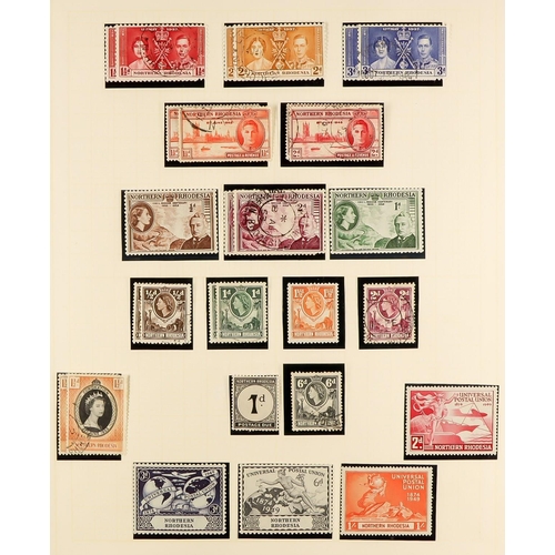 117 - 'THE RHODESIAS' 1892 - 1970 COLLECTION of mint & used (sometimes both) stamps, includes Rhodesia, So... 