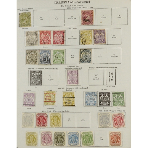 118 - 1840-1915 WORLD COLLECTION IN THE IDEAL ALBUM Mint & used stamps, includes British Commonwealth Aust... 