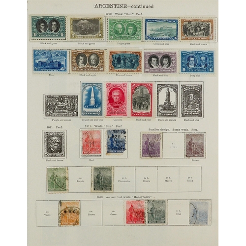 118 - 1840-1915 WORLD COLLECTION IN THE IDEAL ALBUM Mint & used stamps, includes British Commonwealth Aust... 