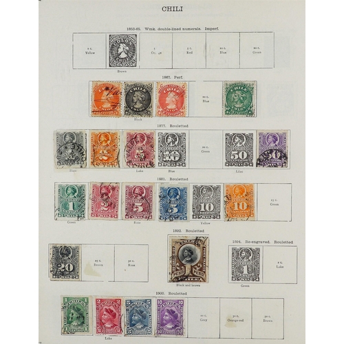 118 - 1840-1915 WORLD COLLECTION IN THE IDEAL ALBUM Mint & used stamps, includes British Commonwealth Aust... 