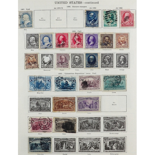 118 - 1840-1915 WORLD COLLECTION IN THE IDEAL ALBUM Mint & used stamps, includes British Commonwealth Aust... 