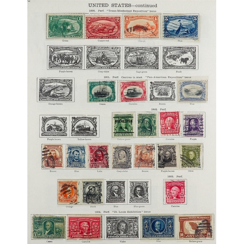 118 - 1840-1915 WORLD COLLECTION IN THE IDEAL ALBUM Mint & used stamps, includes British Commonwealth Aust... 