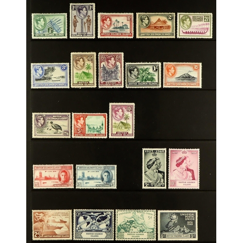 1229 - SOLOMON IS. 1908 - 1949 MINT COLLECTION includes 1908-11 set, 1935 Jubilee set, 1939-51 set etc. Stc... 