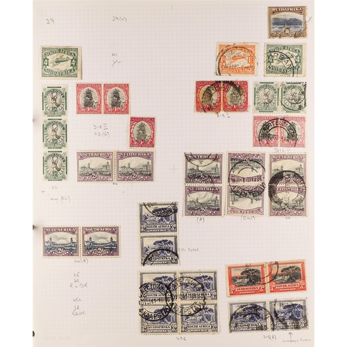 1250 - SOUTH AFRICA 1910 - 2010 COLLECTION of mint & used stamps in album, many high values, sets (2200+ st... 