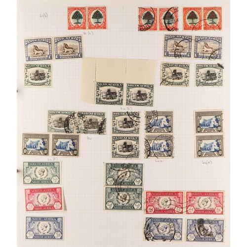 1250 - SOUTH AFRICA 1910 - 2010 COLLECTION of mint & used stamps in album, many high values, sets (2200+ st... 