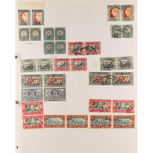 1250 - SOUTH AFRICA 1910 - 2010 COLLECTION of mint & used stamps in album, many high values, sets (2200+ st... 