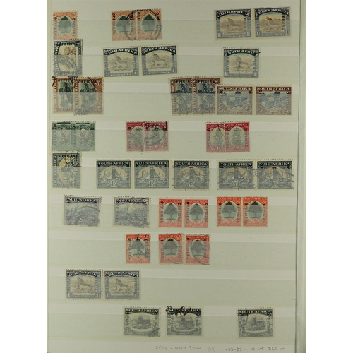 1252 - SOUTH AFRICA 1913 - 2000 COLLECTION / ACCUMULATION of 1500+ mint / never hinged mint & used stamps o... 