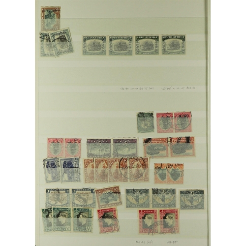 1252 - SOUTH AFRICA 1913 - 2000 COLLECTION / ACCUMULATION of 1500+ mint / never hinged mint & used stamps o... 