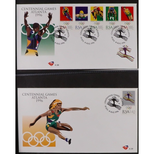 1256 - SOUTH AFRICA FIRST DAY COVERS SOUTH AFRICA & AREAS 1976-1997 collection in seven albums, includes So... 