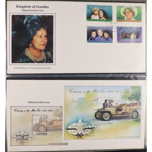 1256 - SOUTH AFRICA FIRST DAY COVERS SOUTH AFRICA & AREAS 1976-1997 collection in seven albums, includes So... 