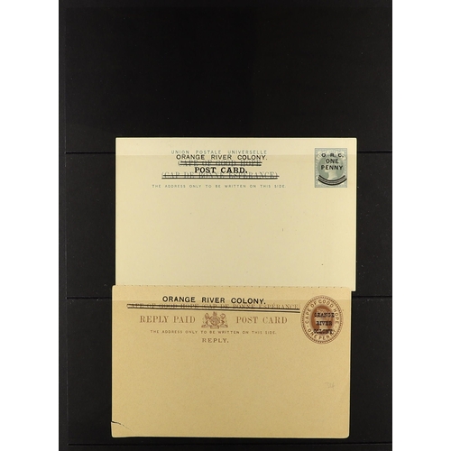 1262 - SOUTH AFRICA POSTAL STATIONERY & COVERS collection of 27 mainly used items from different provinces ... 