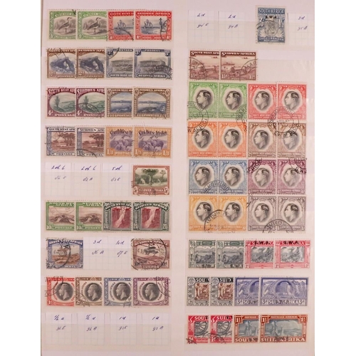 1266 - SOUTH WEST AFRICA 1927 - 2000 COLLECTIONS with some specialism in 1930 Airs, 1935 Voortrekker, 1937 ... 