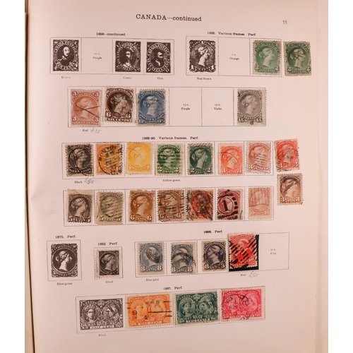 130 - BRITISH EMPIRE 1841-1936 mint & used collection in New Ideal album, some mixed condition as usual. (... 