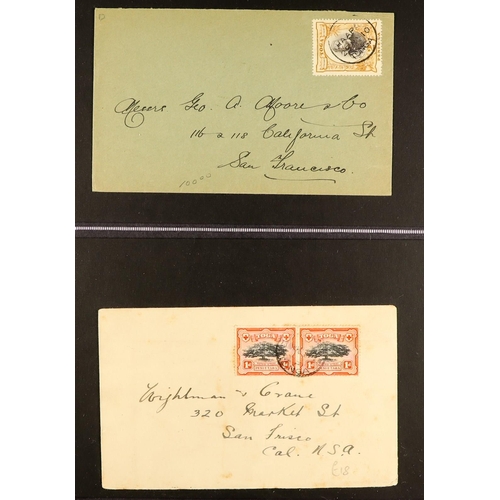 1332 - TONGA 1901 - 1947 COVERS collection of 25 items includes 1901 to England with 