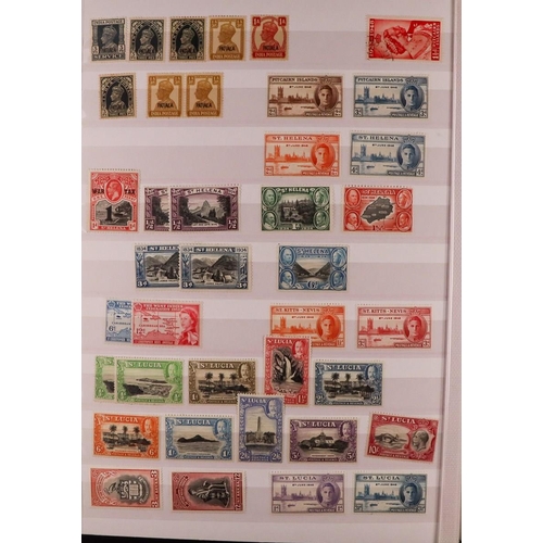 136 - COMMONWEALTH 19th Century to 1950's mint & used stamps in four stockbooks, includes Bechuanaland 193... 