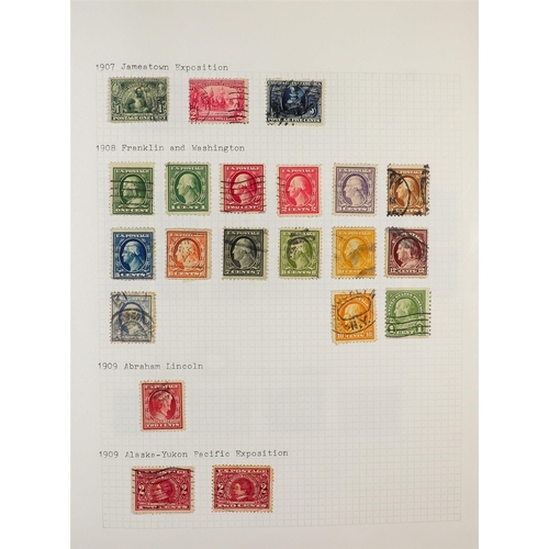 1368 - UNITED STATES 1851-2016 MOSTLY USED COLLECTION in two albums, seems to be highly complete from 1920'... 