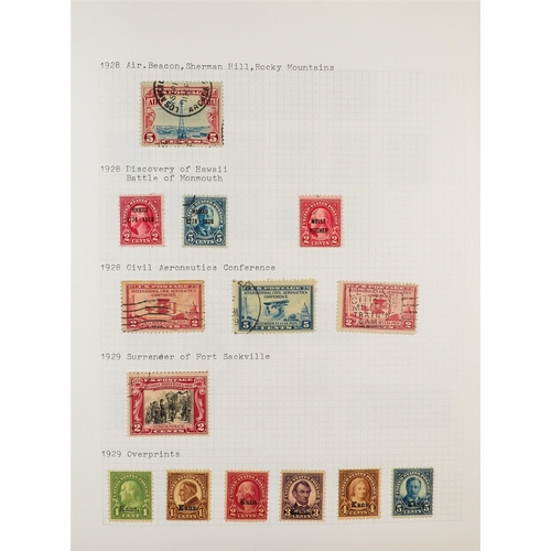 1368 - UNITED STATES 1851-2016 MOSTLY USED COLLECTION in two albums, seems to be highly complete from 1920'... 