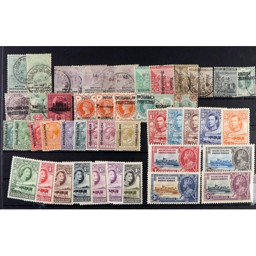 137 - COMMONWEALTH 1860's-1980's mint & used ranges on stock cards, includes Falkland Is 1898 2s6d & 5s mi... 