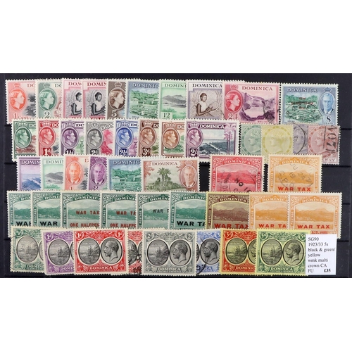 137 - COMMONWEALTH 1860's-1980's mint & used ranges on stock cards, includes Falkland Is 1898 2s6d & 5s mi... 