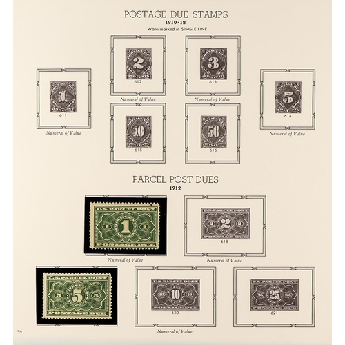 1371 - UNITED STATES 1893 - 1918 MINT COLLECTION on hingeless pages, chiefly commemorative issues, also som... 