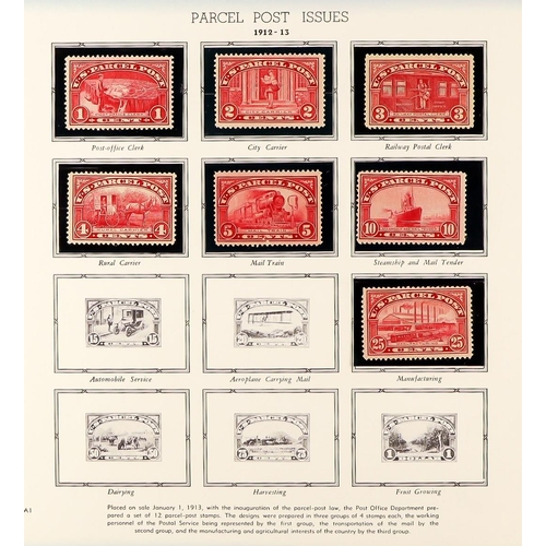 1371 - UNITED STATES 1893 - 1918 MINT COLLECTION on hingeless pages, chiefly commemorative issues, also som... 