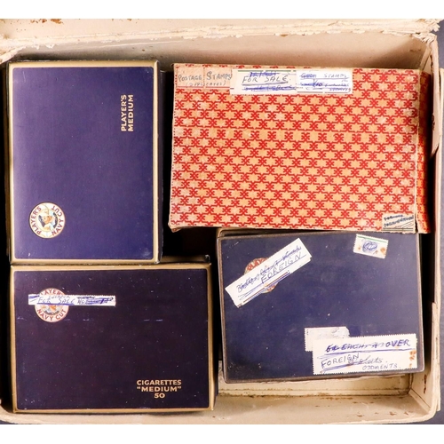 138 - OLD COLLECTOR'S ESTATE IN THREE CARTONS Includes world mint & used stamps in various albums incl Ecu... 