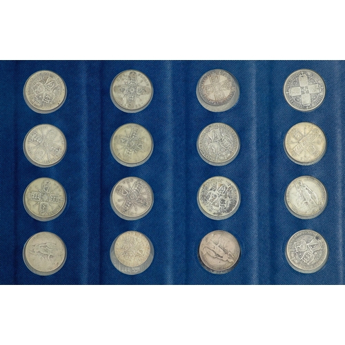 14 - BRITISH COINS INCL MANY SILVER 16th Century to 1971 collection, includes Elizabeth I silver coin, Ch... 