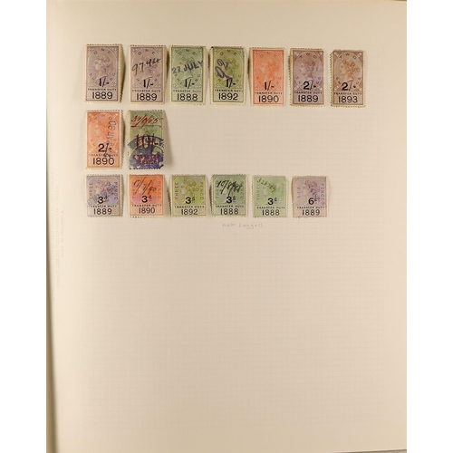 1419 - GREAT BRITAIN 1850's - 1970 COLLECTION IN 3 ALBUMS of around 1800 chiefly used stamps + around 100 c... 