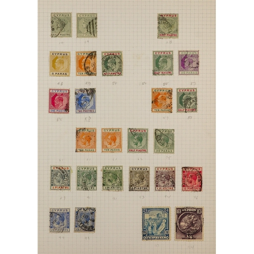 142 - COLLECTOR'S ESTATE IN CARTON BRITISH COMMONWEALTH all periods mint & used accumulation in nine album... 