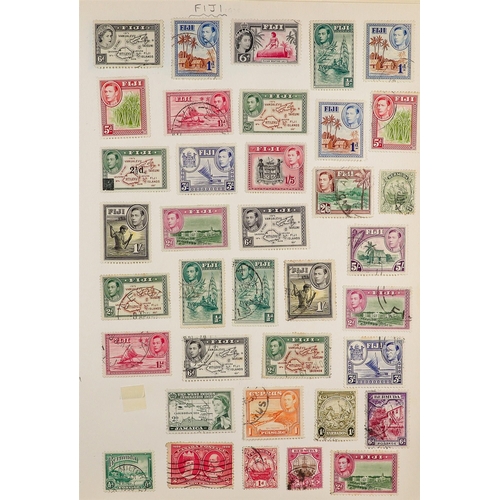 142 - COLLECTOR'S ESTATE IN CARTON BRITISH COMMONWEALTH all periods mint & used accumulation in nine album... 