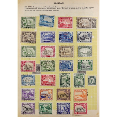 142 - COLLECTOR'S ESTATE IN CARTON BRITISH COMMONWEALTH all periods mint & used accumulation in nine album... 